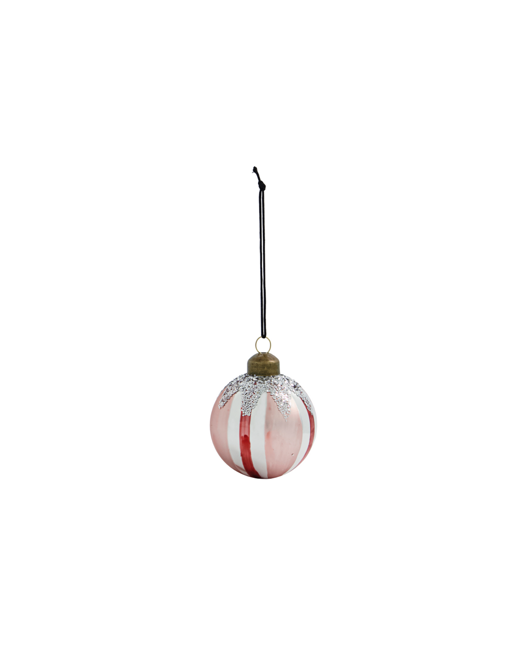 House Doctor Star joulupallo roosa 6 cm