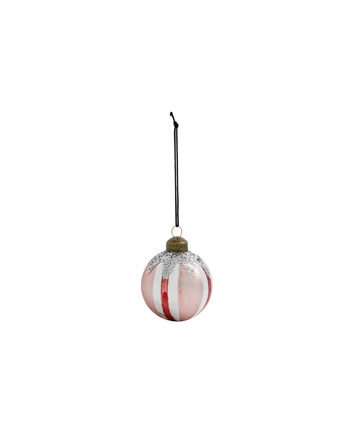 House Doctor Star joulupallo roosa 6 cm