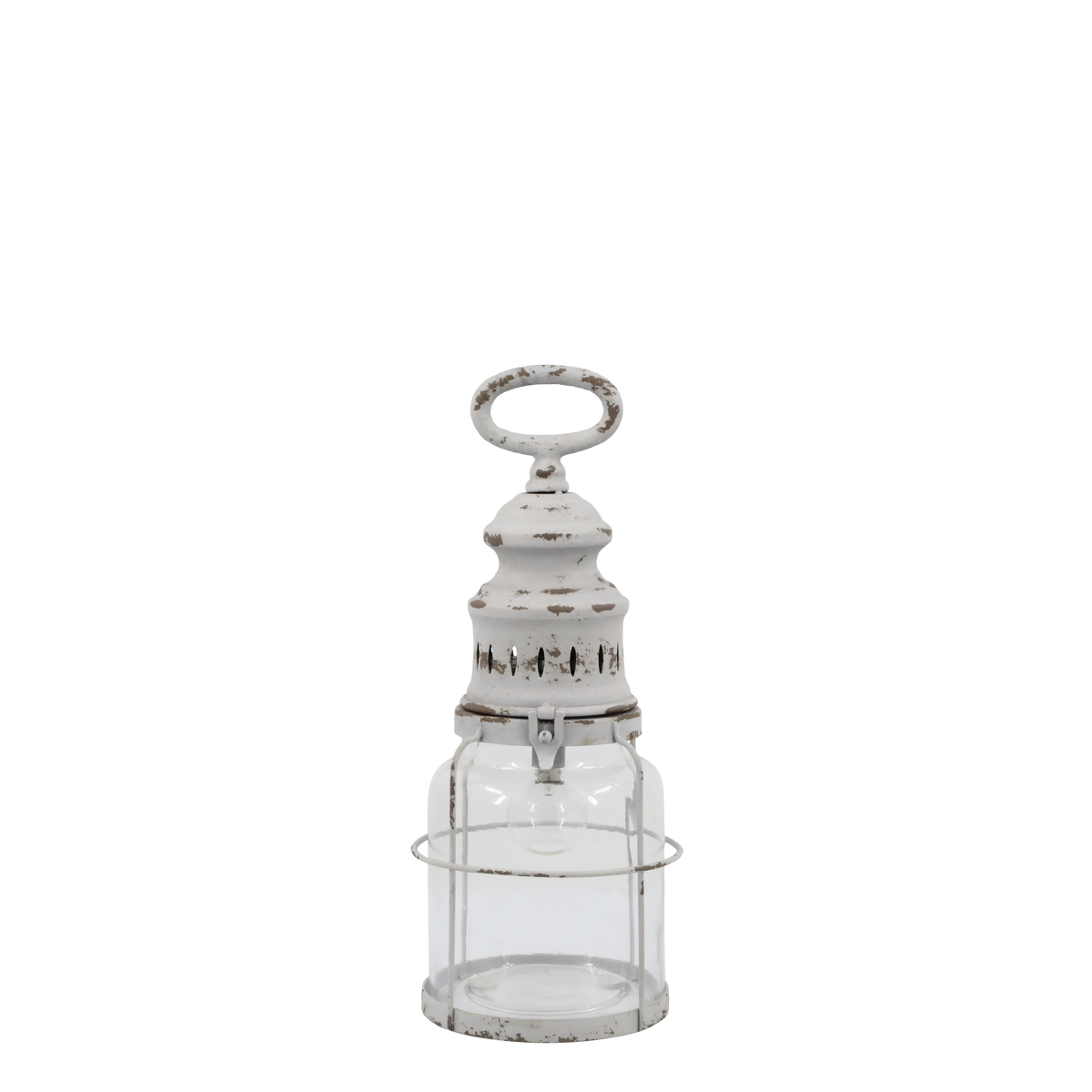 Chic Antique LED-lyhty valkoinen 32 cm