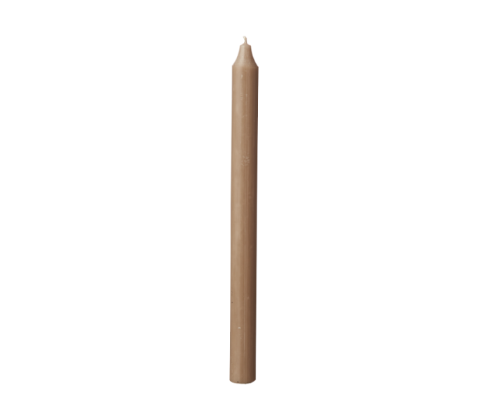 Affari Rustic kruunukynttilä tumma pellava 28cm