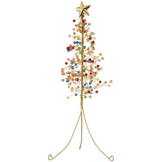 Ib Laursen Fairytale helmijoulukuusi värillinen 35 cm