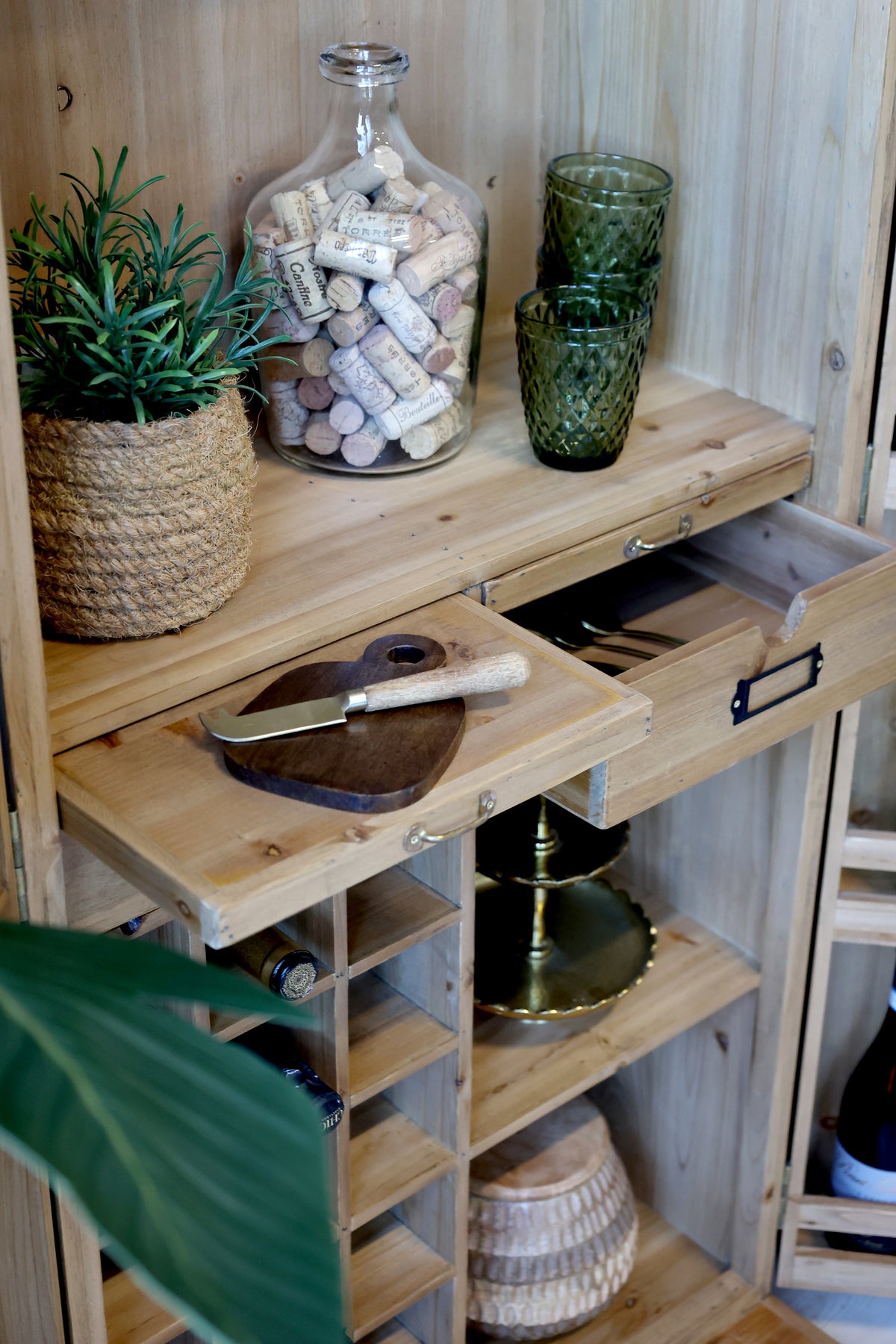 Chic Antique puinen pieni alusta