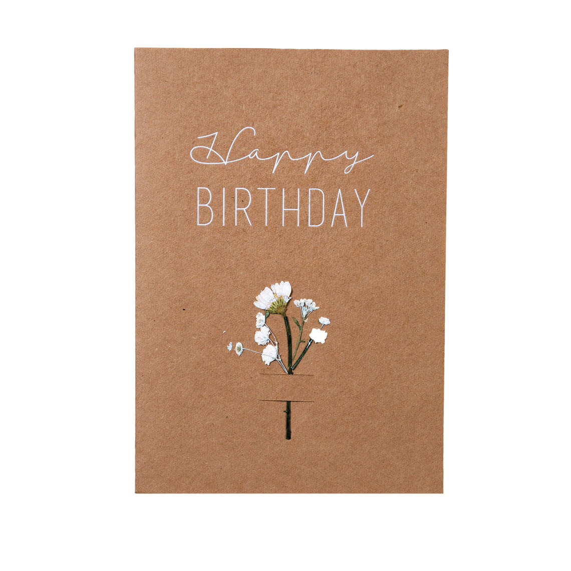Räder 2-osainen kortti kuivakukalla - Happy Birthday
