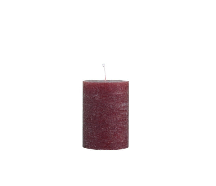 Chic Antique pöytäkynttilä tummanpunainen 10cm / 40h