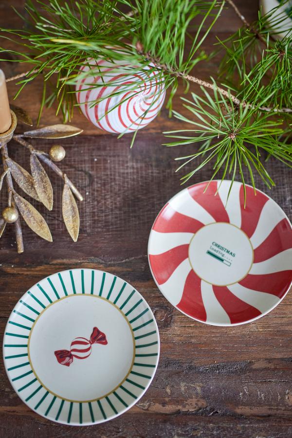 Bloomingville joululautanen 12,5 cm - Christmas Loading