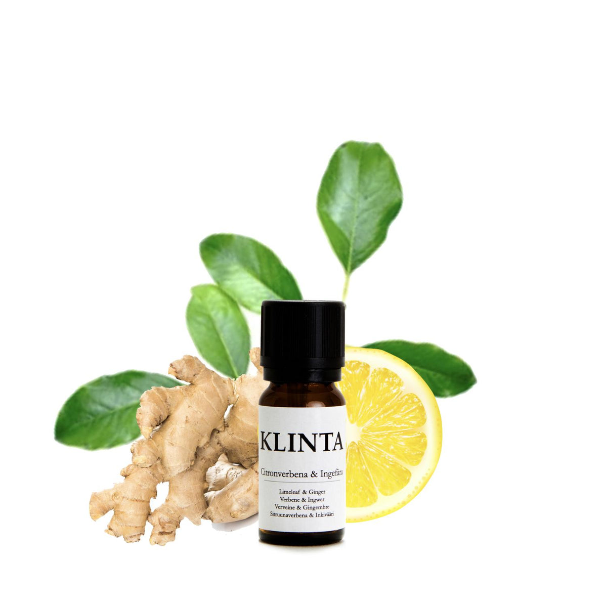 Klinta eteerinen öljy Sitruunaverbena & Inkivääri 10ml