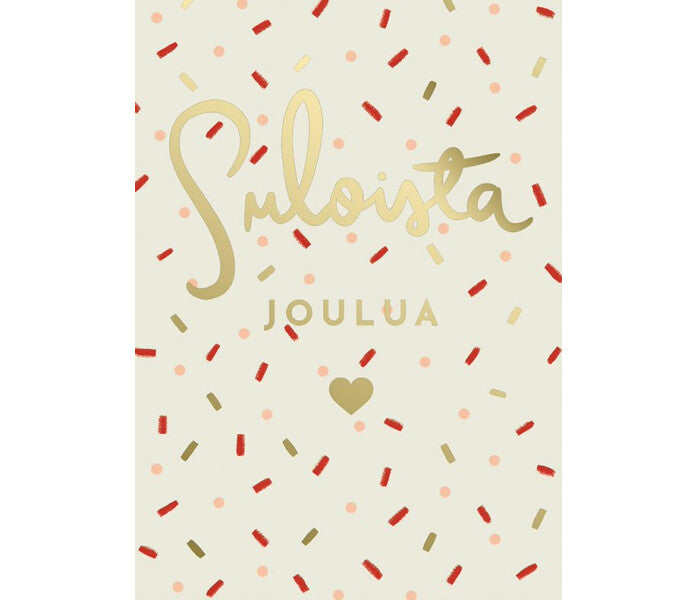 Putinki Letters 2-osainen joulukortti - Suloista joulua