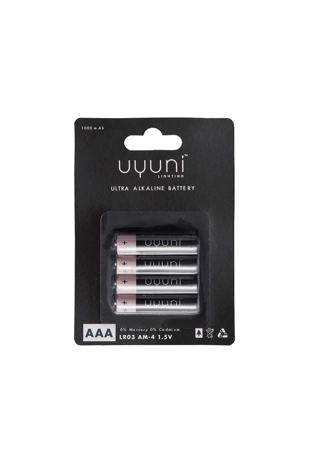 Uyuni paristot AAA 4 kpl / pkt