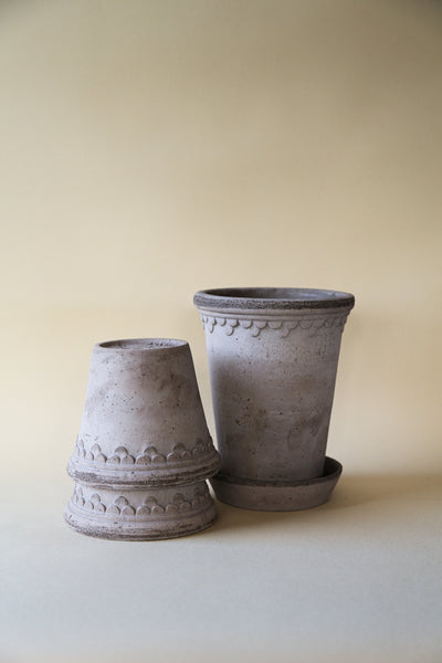 Bergs Potter Copenhagen saviruukku harmaa korkea 14cm