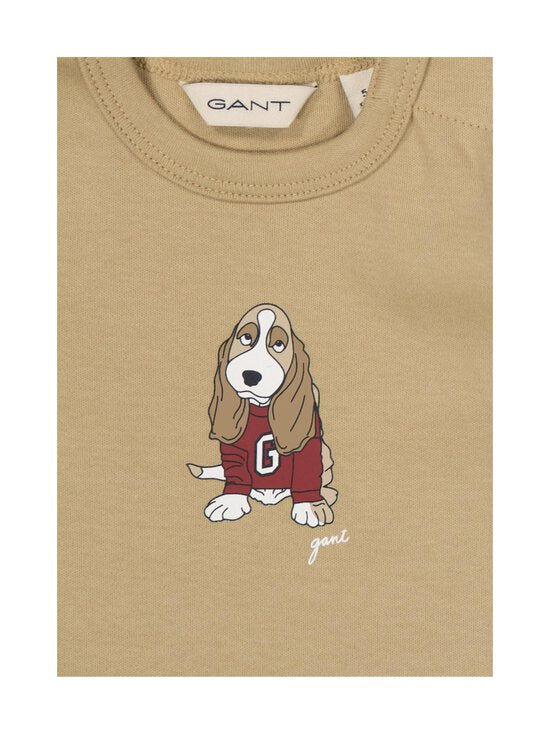 GANT Dog Print body ja pipo -setti 56 cm
