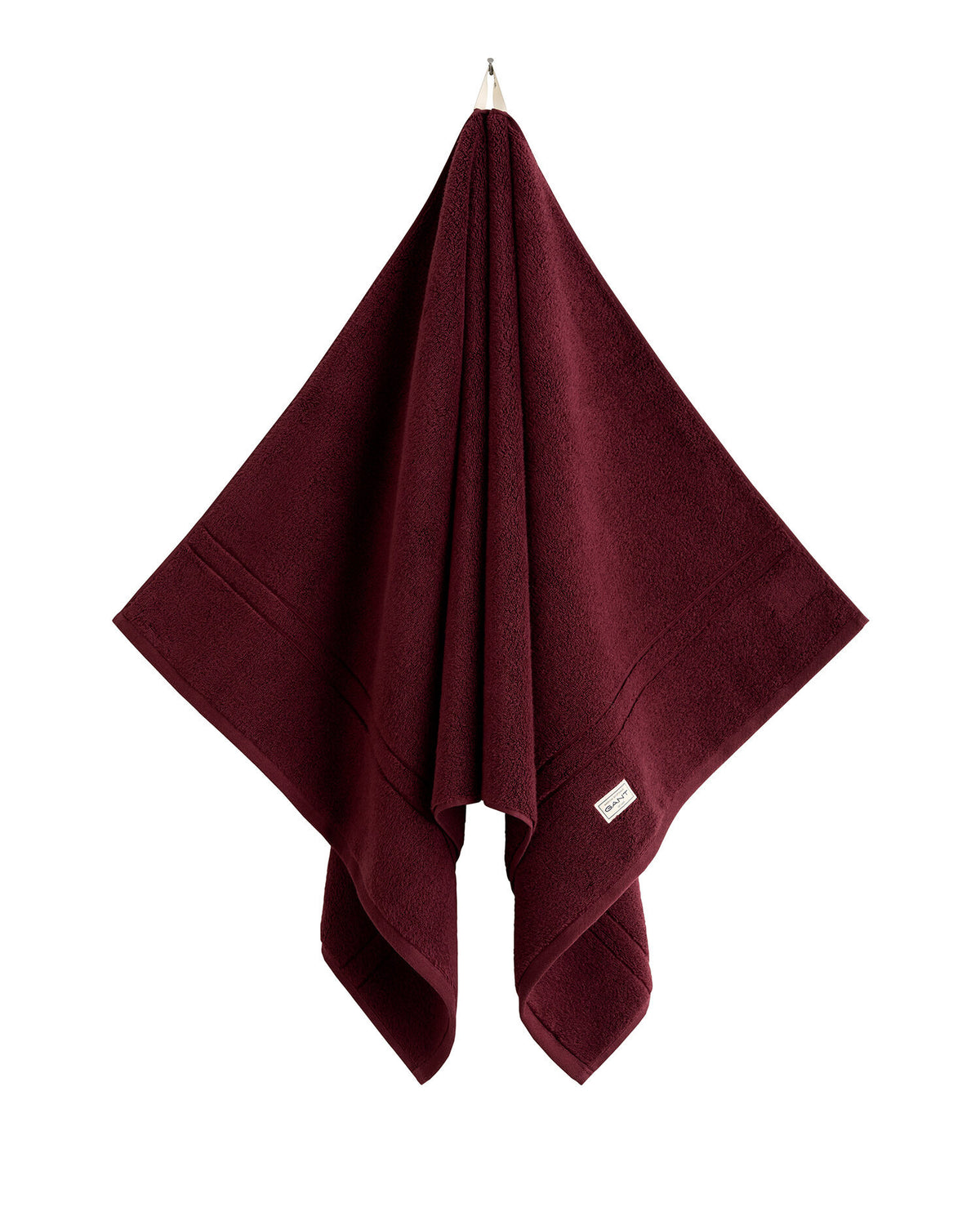 GANT Home Organic Premium Towel Darkened Wine pyyhe 70 x 140 cm