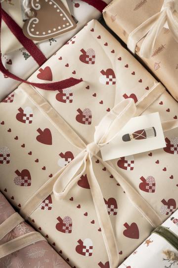 Ib Laursen samettinauha beige 10m