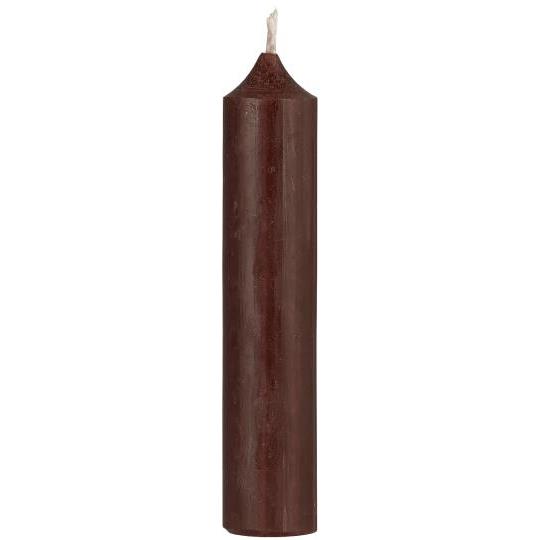 Ib Laursen kruunukynttilä lyhyt ruskea 11cm
