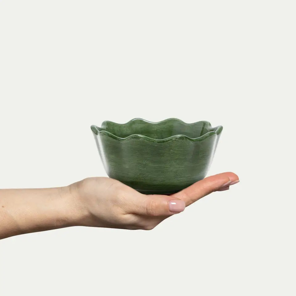 Mateus Oyster vihreä kulho 13 cm / 3dl