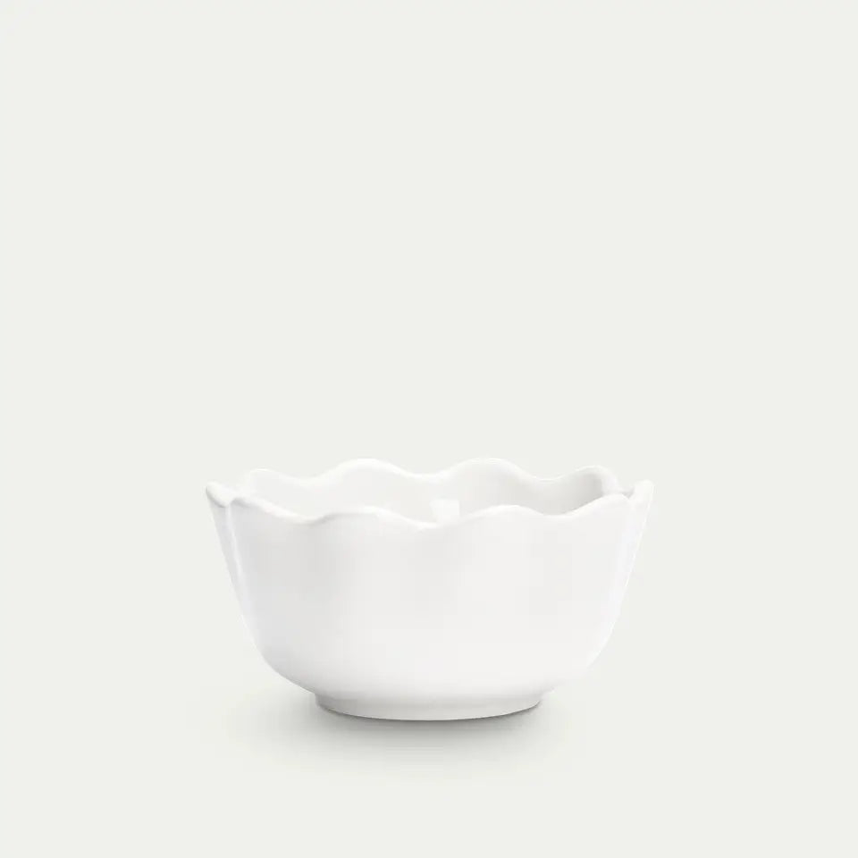 Mateus Oyster valkoinen kulho 13 cm / 3dl